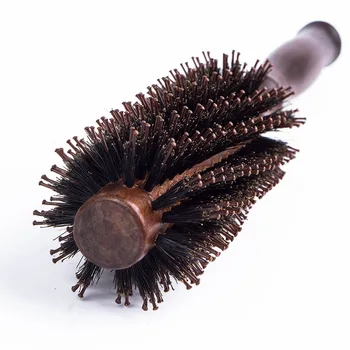 6 видове директен Твилл срешете косата е от Естествен косъм Глиган подвижен четка кръгла багажника духа Кърлинг САМ фризьорски инструменти за полагане на