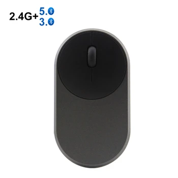 Безжична мишка с Bluetooth преносима оптична 5.0/3.0 RF 2.4 GHz Dual Three Mode Connect For Laptop PC БТ Gaming Office Silent Mouse