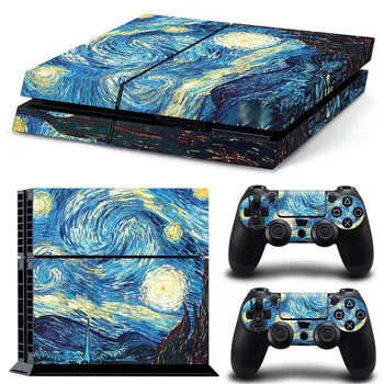 Skin Sticker Cover For PS4 for Play station 4 Console Decal sticker Set
