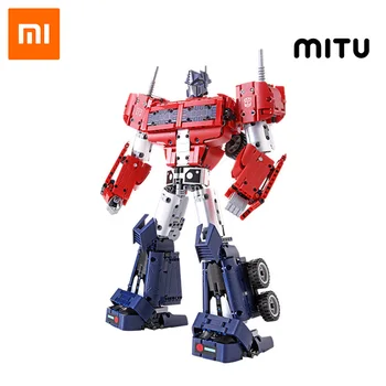 MITU Xiaomi Building Blocks Transformers Optimus Prime Full Body Joint Движимо Autobots Lego Mi Конструктор Parts Gift Детски Играчки