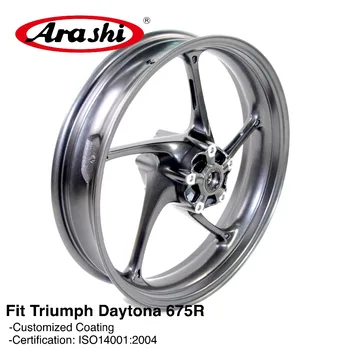 Arashi ново записване ръб на предното колело за TRIUMPH Daytona 675R 675 R 2013 аксесоари за мотоциклети предния ръб черен