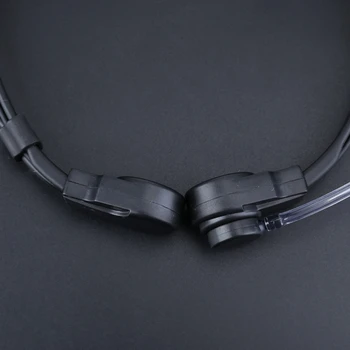 3,5 мм plug тактически-гърло микрофон слушалки Covert регулируема скрита въздушна Тръба слушалки с Горловым микрофон за смартфони