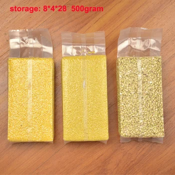50pcs 500g capactity grain food vacuum storage bag for malt store vacuum bag