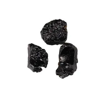един комплект е физически метеоритных минерални проби Тектит от космоса детски подарък декорация на дома RU2501