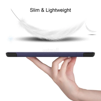 Магнитен Samsung Samsung Galaxy Tab S7 Plus 12.4 SM-T970 калъф за Samsung Tab S7+ кожен калъф за Tablet Trifold Fundas