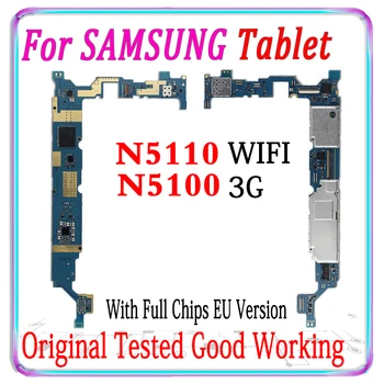 Безплатна доставка оригинална за Samsung Galaxy Note 8.0 N5100 N5110 дънна платка европейската версия отключена дънна платка с чипове MB Plate