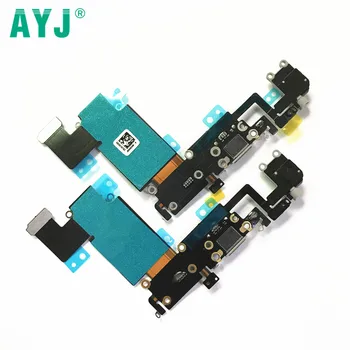 AYJ 10 бр./лот зареждане зарядно устройство, порт USB докинг конектор гъвкав кабел за iPhone 6S 4.7