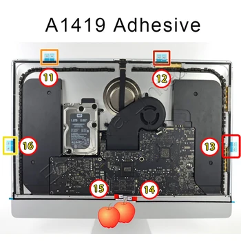 076-1437 076-1422 A1418 A1419 Upgrade A2116 A2115 подмяна на твърдия диск SSD Display Лента/тиксо/открит LCD инструмент за iMac 27
