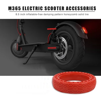 Здрав актуализиран скутер гуми анти-взрив безкамерни гуми кухи твърди гуми джанти за Xiaomi Mijia MI Pro M365 електрически скутер