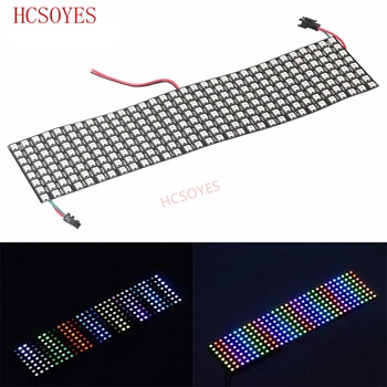 16x16 8x32 8х8 led Pixels WS2812B Digital Flexible LED Panel Individually addressable Full Dream Color DC5V