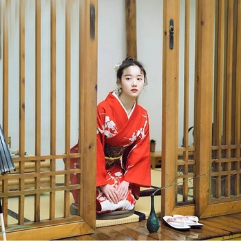 Японското кимоно с традиционна рокля Оби cosplay женски юката жени хаори Япония костюм на гейша Оби кимоно жена cosplay