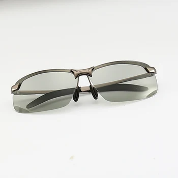 слънчеви очила за мъже 2020 интелигентна фотохромичните поляризирани слънчеви очила мъжки поляризирани стари модни квадратни огледала шофьорска книжка