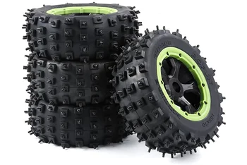 Snow metal нокти tire assembly for 1:5 Traxxas X-MAXX LOSI 5IVE-T RV LT 195*70 MM