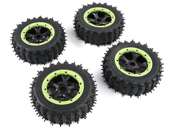 Snow metal нокти tire assembly for 1:5 Traxxas X-MAXX LOSI 5IVE-T RV LT 195*70 MM
