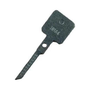 HU64 выгравированная линейна скала на режещи зъби празен замък ключ на автомобила, за да Benz, Chrysler Locksmith Tool ( LISHI 2 in1)