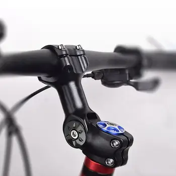 1бр планински велосипед алуминиева сплав регулируема дръжка стойка за пътуване дръжка регулируем ъгъл на дръжката