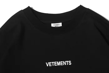 2020FW Vetements лого на етикета Sitiching на жените и мъжете качулки hoody хип-хоп мъжки блузи Vetements градинска облекло хлопчатобумажный пуловер