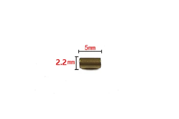 2 бр. / лот (2,5 мм и 2,2 мм Диаметър на еднократна употреба) нафта / бензин запалка силикон