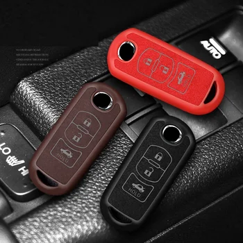 Калъф за ключове на автомобила Mazda 2 3 6 Atenza Axela CX-5 CX5 CX 5 CX-7 И CX-9 2016 2017 2018 обвивка ключодържател ключове, чанта за аксесоари