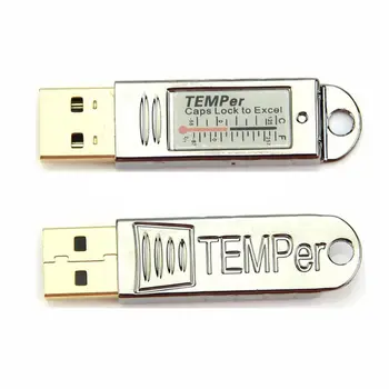 USB сензор за управление на аларма на данни дървар тестер за измерване на температурата на термометъра