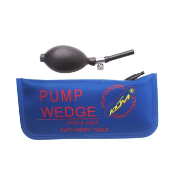 KLOM Blue ПОМПА WEDGE LOCKSMITH TOOLS Auto Air Wedge Lock Pick Open Car Door Lock Big Size 28*12 CM