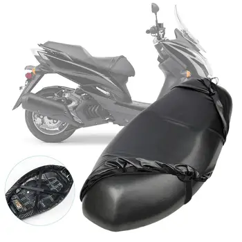 На кутията на седалката на мотоциклета прахоустойчив, водоустойчив UV-протектор Мотоциклет, скутер, мотоциклет възглавницата на седалката протектор аксесоари за мотоциклети