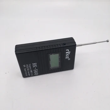 RK560 50MHz-2.4 GHz Преносим ръчен частотомер CTCSS, DCS Radio Testing Frequency Meter Counter