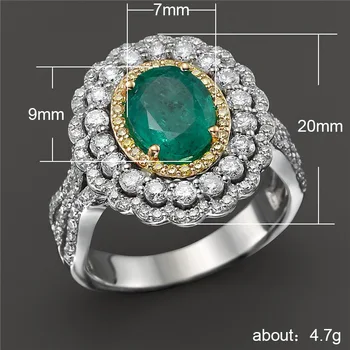 Винтажное пръстен на пръста сребро 925 проба кубичен цирконий партия годежен пръстен пръстени за жени, мъже продават на Едро кухи бижута