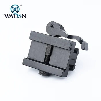 WADSN 3 Slot Tactical QD Rail Mount височина и наклон се регулират за ловния оптични при вида T-1, T-2 Aluminum fit Picatinny Rail