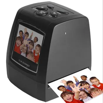 MINI 5MP 35mm 135mm Negative Film Scanner Negative Slide Photo film преобразува USB кабел LCD Slide 2.4