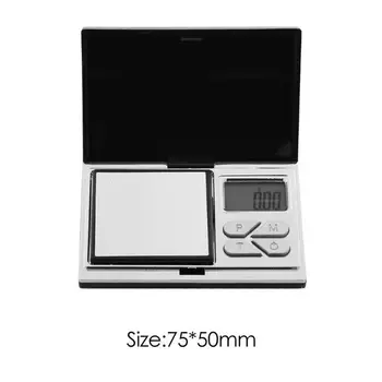 100 гр/0,01 грама прецизна LCD цифрови везни бижута везни кухня храна е инструмент за измерване мини електронни джобни везни