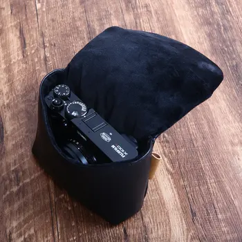Водоустойчив фото камера Чанта за носене за Fuji Fujifilm X100V X100F X100S за Panasonic LX100M2 за Leica D-lux7 защитен калъф