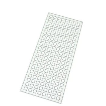 JC Metal Cutting Dies for Scrapbooking Rectangle Grid Background Stencil Занаятите Paper Knife Мухъл Blade Punch Card Make Design