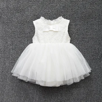 Новородените момичета дрехи, Рокли памук принцеса дете кръщение детска рокля сватба кръщене рокля vestidos 0 3 6 месеца