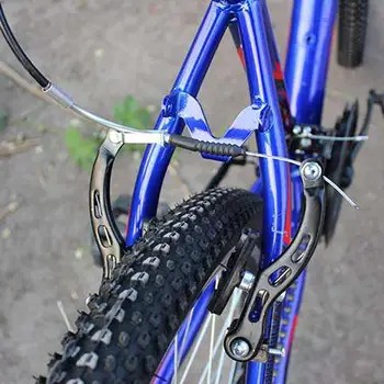Планински велосипед спирачка алуминиеви джанти V спирачен комплект комплект от детайли Колоездене аксесоари за всички V спирачки за велосипеди