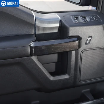 MOPAI ABS интериор на автомобил с 4 врати, вътрешна дръжка заснемане украса капак завърши етикети за Ford F150 Up оформление на автомобила