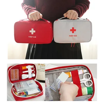 Първа помощ за медицинска чанта Outdoor Emergency Rescue Survival Treatment Storage Bag AA