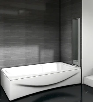Сгъваеми екрани Biombo bath screens Glass 4mm matte Grey-2 сгъваеми cristale 90x140cm