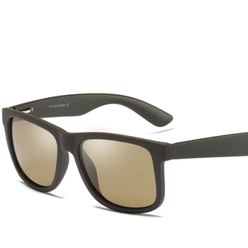 Марка класически дизайн Пролет крак поляризирани очила на Мъже, Жени 2019 шофиране квадратна рамка унисекс слънчеви очила мъжки Goggle UV400