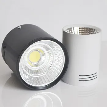 Димиране на led кръгла COB тавана led лампа 7 W 10 W 15 W 18 W 110/220 В топло бяло / студено бяло повърхностен монтаж на вътрешното осветление
