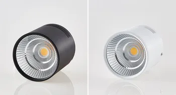 Димиране на led кръгла COB тавана led лампа 7 W 10 W 15 W 18 W 110/220 В топло бяло / студено бяло повърхностен монтаж на вътрешното осветление
