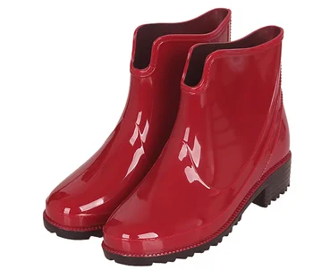 2020 жени / мъже дъжд ботуши ботильоны дамски / мъжки Ежедневни обувки гумени дождевики водоустойчив бестселър стил