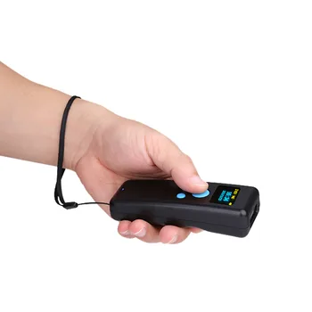 Bluetooth баркод скенер 2D CMOS кабелен и безжичен четец на баркод с непрекъснатото сканиране