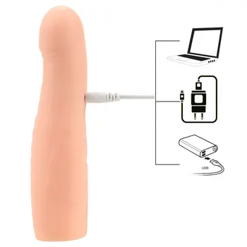 OLO Electric реалистичен Пенис вибратор вибратор забавяне на еякулацията вибриращ петел ръкав на секс играчки за мъже за многократна употреба пенис enlarger