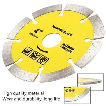 2 елемента 105 мм суха режещ диск, diamond пильный диск за бетон,камък,циментова стена,отвори пильный диск за рязане на камък