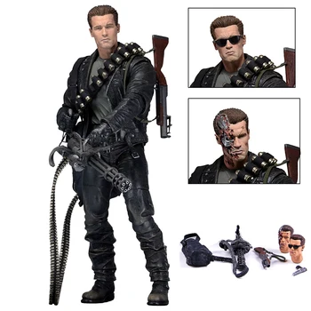 NECA Terminator T-800 destino oscuro figura de acción de la фигурка модел играчка кукла за подарък