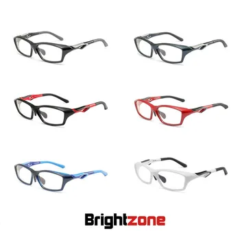 Отлично качество, спортен стил TR90 пълен ръб рецепта оптични очила рамки за мъже Oculos Grau De очила очила