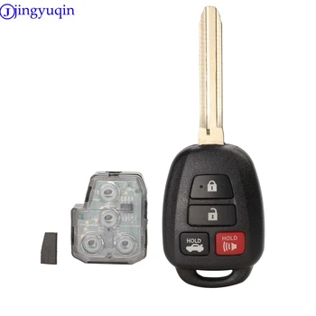дистанционно ключ jingyuqin 314,4 Mhz за Toyota Camry G/ H Чип по желание 2012-2017 HYQ12BDM HYQ12BEL
