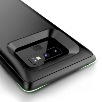 ZKFYS 5000mAh зарядно устройство капачка, зарядно устройство, калъф за Samsung Galaxy Note 9 ультратонкое бързо зарядно устройство капачка на батерията