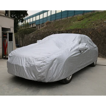 Kayme пълен автомобил покрива прахоустойчив, открит и закрит UV сняг устойчиви защита от Слънцето полиестер капак универсален за Volvo
